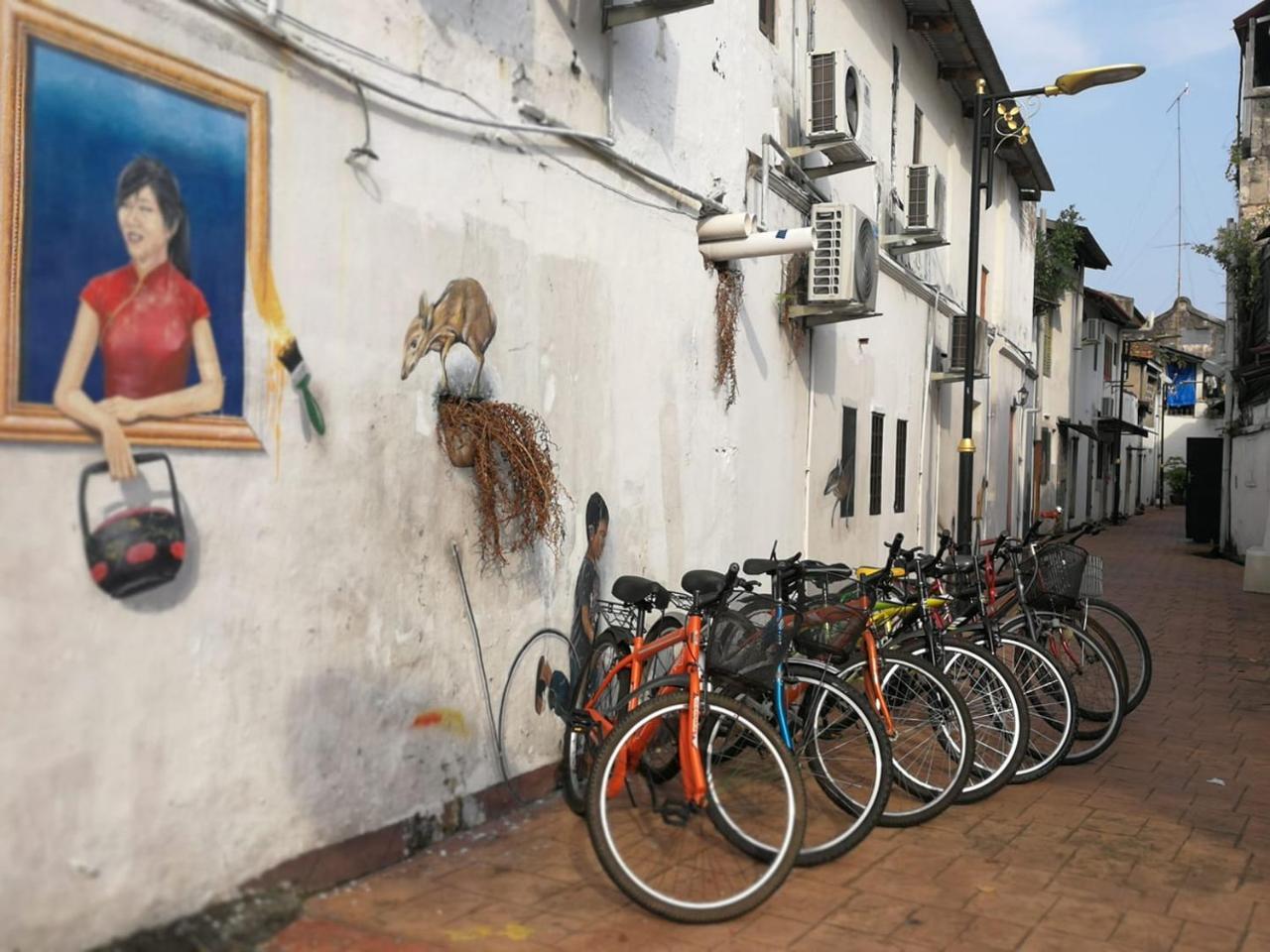 Monkey Motel Cafe Malacca Exterior foto